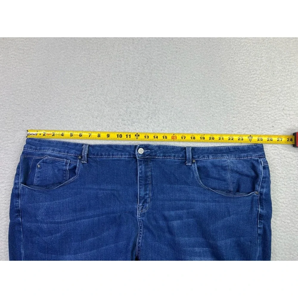 Laurie Felt Jeans Womens 26W Blue Daisy Denim Boyfriend Medium Wash A471814‎